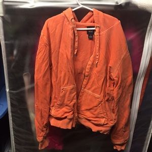 Orange Hoodie - Super Soft!